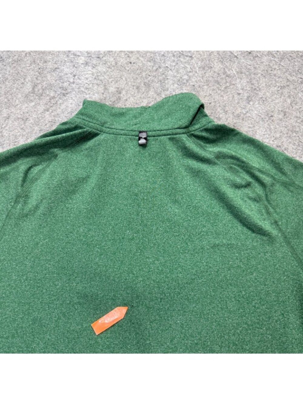 Nike Element Running 1/4 Zip Pullover Men S Green Reflective Stretch 519199 - Picture 11 of 16